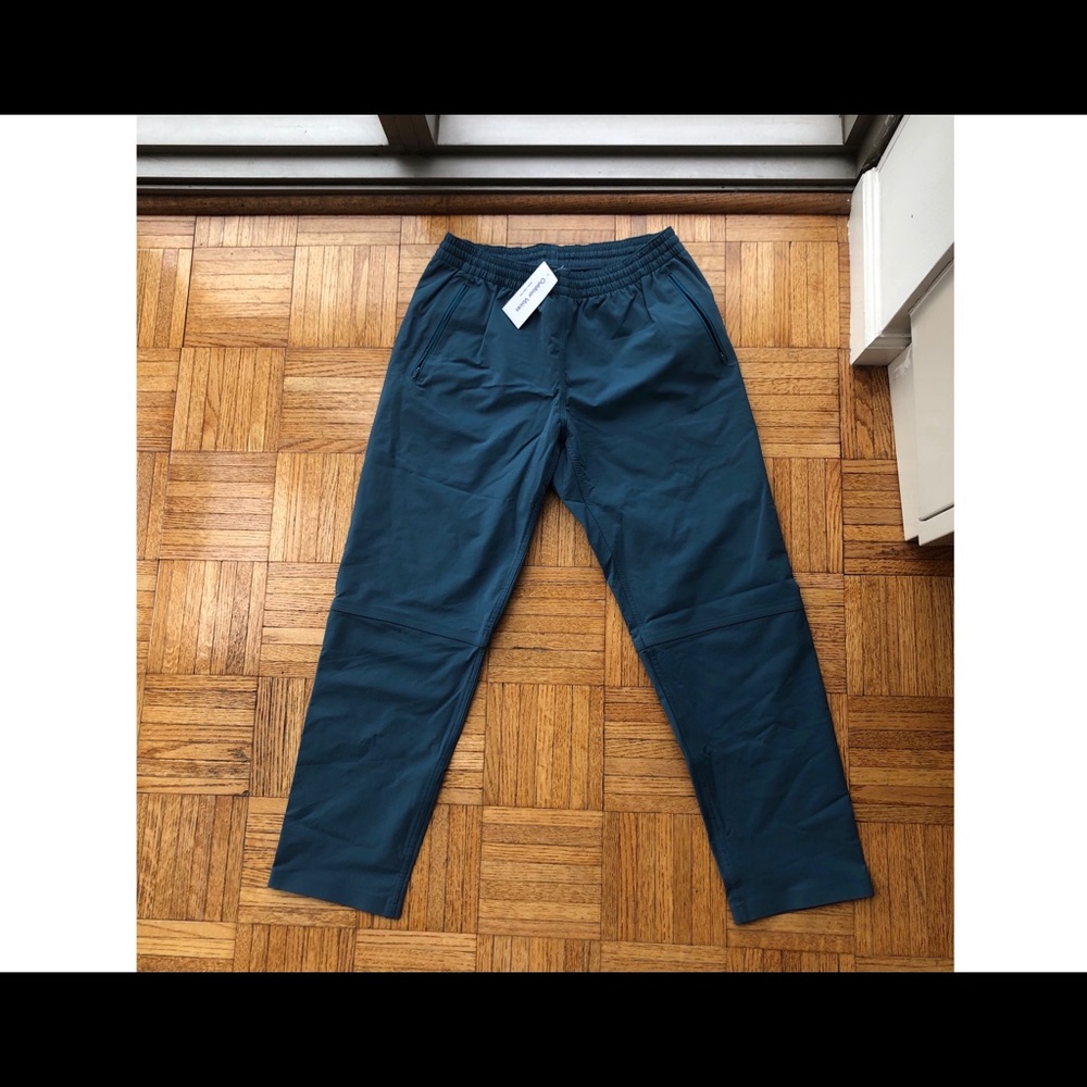 NWT Outdoor Voices Stretch Crepe Pant Small Teal